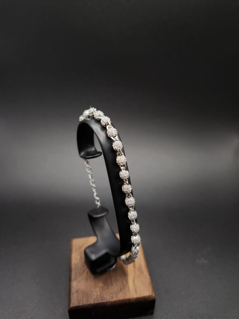 Iced Out Ball Bracelet
